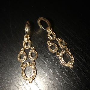 Beautiful Monet gold earrings